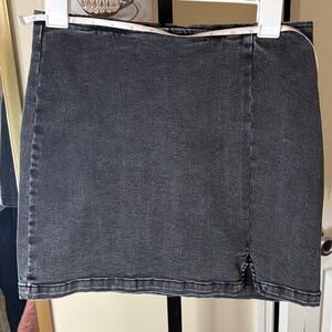Wild Fable Dark Gray Mini Skirt